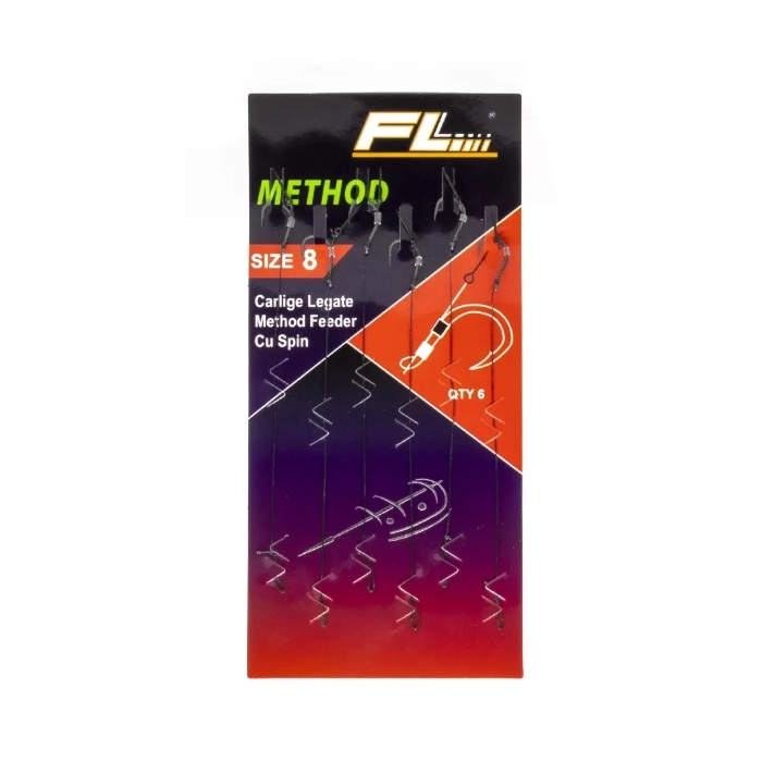 PRZYPONY DO METODY RED 8 Z IGŁĄ 10SZT